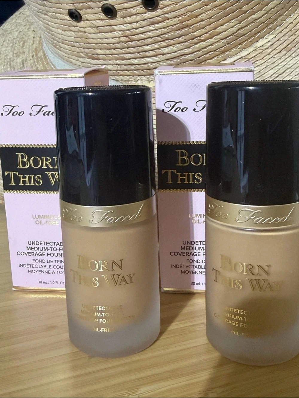 Too Faced Born This Way Liquid Foundation Duo - Light Beige - 2 Bottles